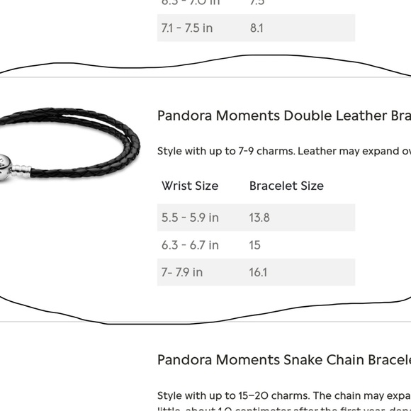 PANDORA DOUBLE LOOP PURPLE LEATHER BRACELET 14.25" (EUC) - Picture 5 of 5